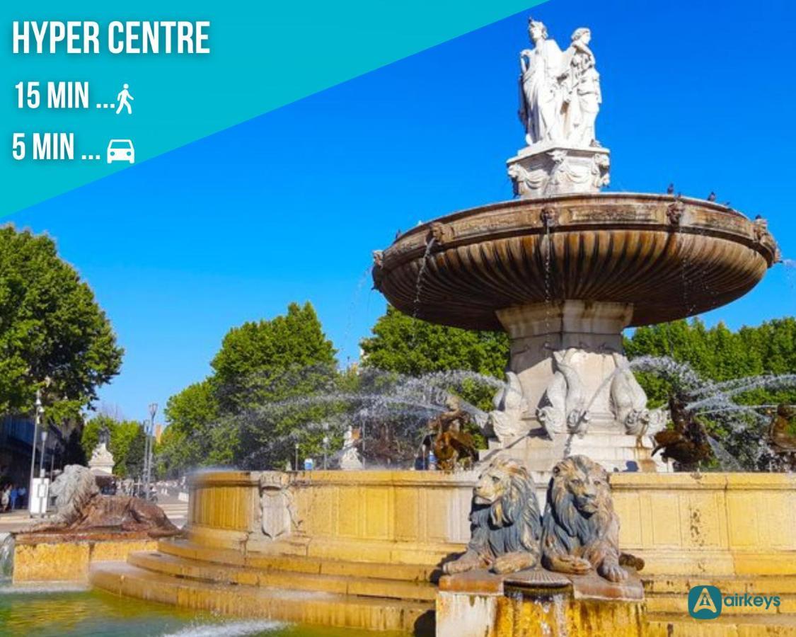 Studio Le Galice Avec Terrasse Et Parking آيكس أومبروفينس المظهر الخارجي الصورة